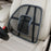 Car Back Support Massage Design Black Mesh Lumbar Pads Ventilate Auto Seat Cushion Cool Wrist Protectors 