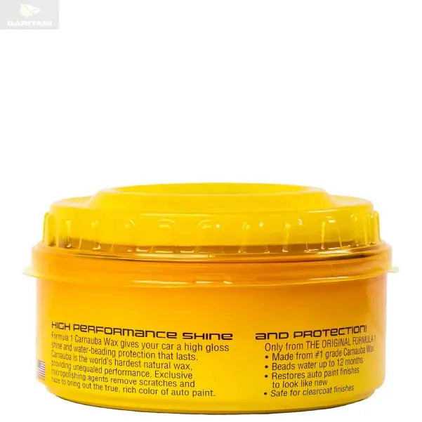 Formula 1 Wax Polish for Car and Bike - 340g USA