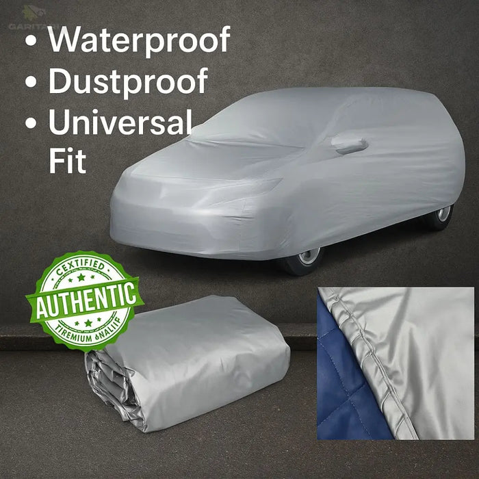 Hatchback Car Universal Waterproof Dustproof Body Cover (Fielder, Probox, Succeed) - GariTari গাড়িটারি