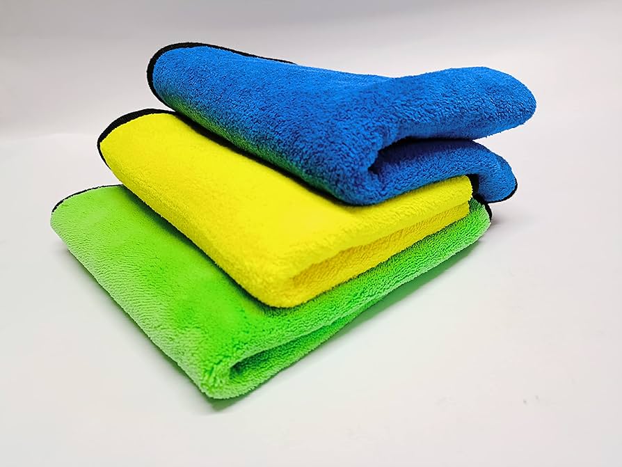 Microfiber Car Towel – Ideal for Washing, Polishing, Drying & Auto Detailing  