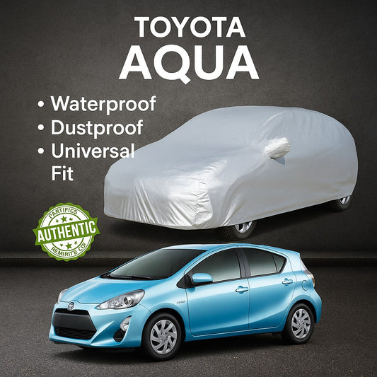 TOYOTA Car Universal Waterproof Dustproof Body Cover (Aqua)