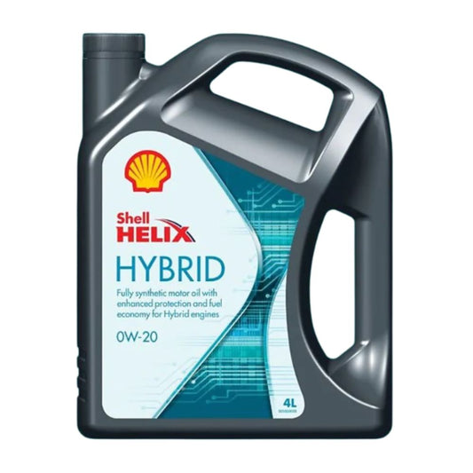 SHELL HELIX HYBRID 0W-20 FULL SYNTHETIC 4L